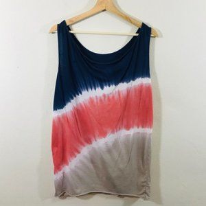 EFCI Tie Dye Scoop Neck Tank